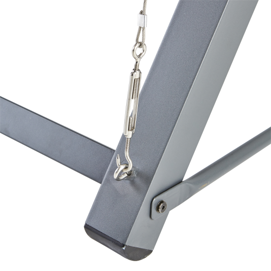 Качели садовые BEGINIA Odyssea сталь светло-серый