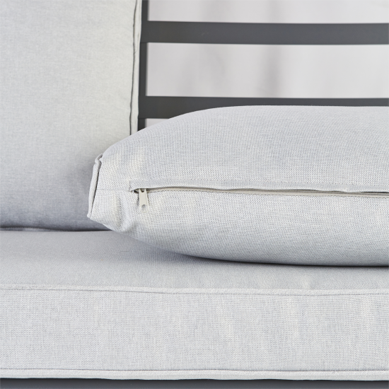 Качели садовые BEGINIA Odyssea сталь светло-серый