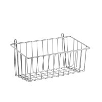 Корзина навесная KONSENSA 28x13.1 см цвет хром