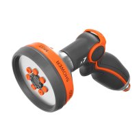 Пистолет для полива 1/2 х 5/8 х 3/4 Daewoo Spray Gun с регулировкой напора 7 режимов (DWG 4020)