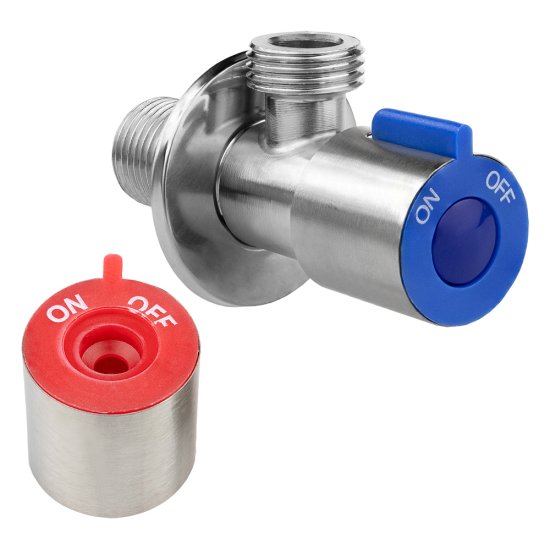 Кран с кран-буксой угловой MPF PN10 1/2