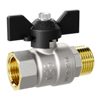 Кран шаровой прямой LD Pride DN32 PN25 1 1/4