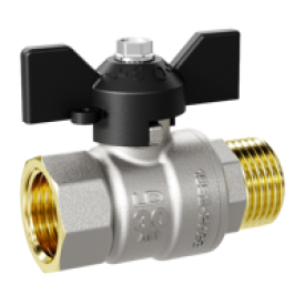 Кран шаровой прямой LD Pride DN32 PN25 1 1/4