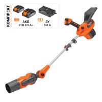 Воздуходувка аккумуляторная ручная Daewoo 21 В Li-Ion 2 АКБ и ЗУ (DABL 7042Li SET)