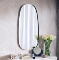 Зеркало декоративное KREAFORTA Glam Brass овальное 40x78 см металл цвет золотистый