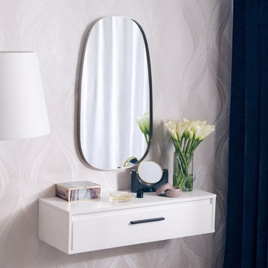 Зеркало декоративное KREAFORTA Glam Brass овальное 40x78 см металл цвет золотистый