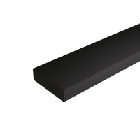 Карниз для кухонного шкафа Ньюпорт Delinia ID 220x7 см МДФ цвет черный