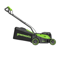 Газонокосилка аккумуляторная бесщеточный самоходная Greenworks GD24X2LM361 24 Вт 36 см 2xАч АКБ и ЗУ входит в комплект