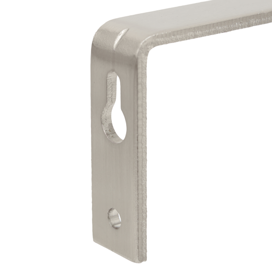 Держатель для двухрядной штанги металл цвет хром 15.5 см