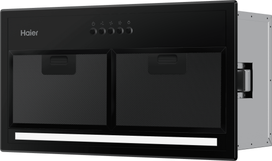 Вытяжка встраиваемая Haier HVQ-B2532B 60 см цвет черный