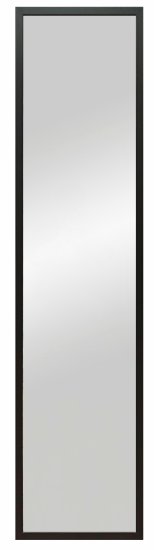Декоративное зеркало Continent Альпы прямоугольное 41x161 см МДФ черное