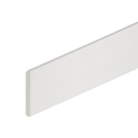 Плинтус кварцевый Alpine Floor Grand Sequoia 11х80х2200 мм белый матовый (SK 11-0)