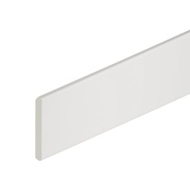 Плинтус кварцевый Alpine Floor Grand Sequoia 11х80х2200 мм белый матовый (SK 11-0)