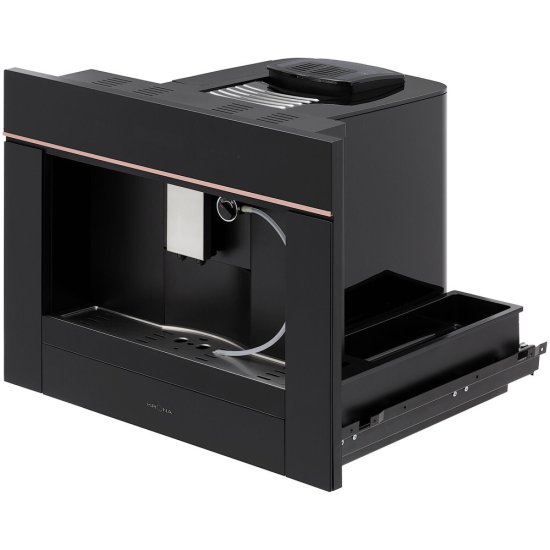 Кофемашина автоматическая встраиваемая Krona Onyx 45H Coffee BL Pink Gold черная