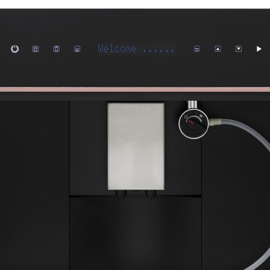 Кофемашина автоматическая встраиваемая Krona Onyx 45H Coffee BL Pink Gold черная