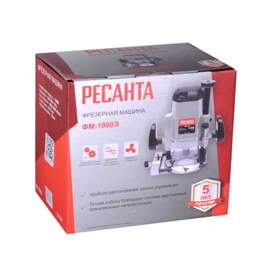 Фрезер сетевой универсальный Ресанта ФМ-1900Э, 1900 Вт