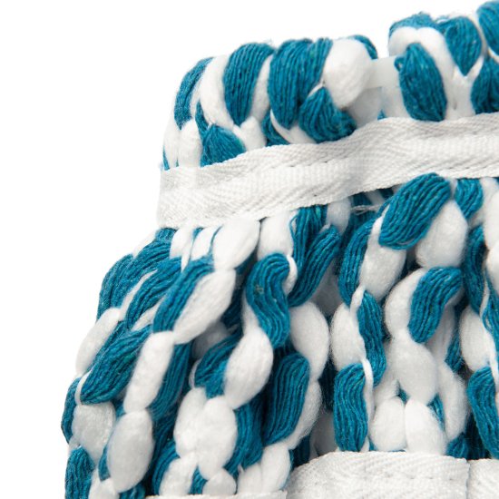 Насадка на швабру You'll Love Twist Class микрофибра 40x20 см цвет зеленый/белый