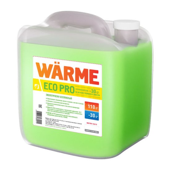 Теплоноситель WARME Eco Pro-30 пропиленгликоль 20кг