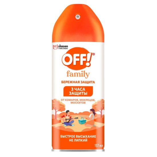 Аэрозоль OFF! Family от комаров 157мл