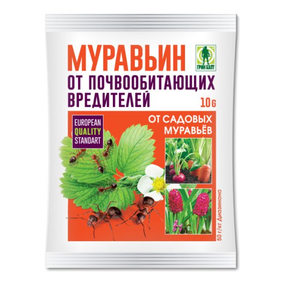 Инсектицид от муравьев Муравьин 10г