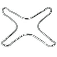 Набор подставок для газовой плиты METALTEX 2шт хромированная сталь