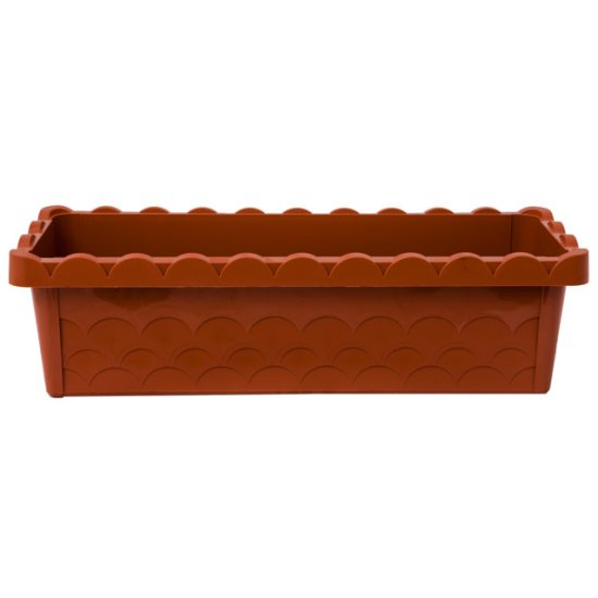 Ящик балконный Parad 75см пластик терракот