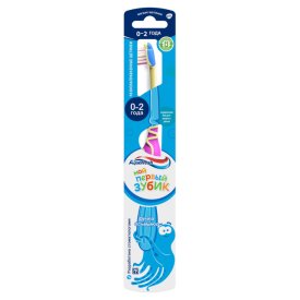 Щетка зубная AQUAFRESH Мой первый зубик детская до 2-х лет