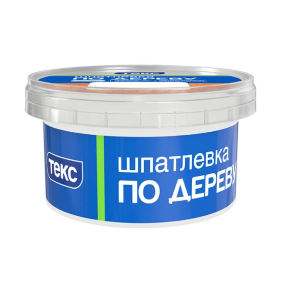 Шпатлевка по дереву ТЕКС 0,25кг белая, арт.700001372