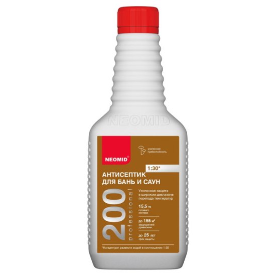 Антисептик NEOMID для бань и саун NEOMID 200 0,5л концентрат арт.845020