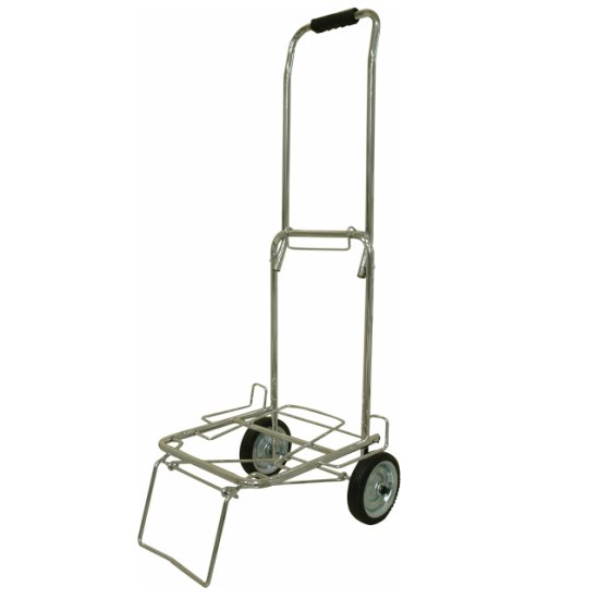 Тележка РЫЖИЙ КОТ BMC-12LS до 70кг хром металлические колеса