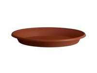 Поддон пластиковый d23см терракот