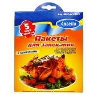 Пакеты для запекания и заморозки ANTELLA  30х40см 12мкм 5шт