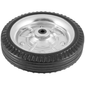 Колесо для тележки 145мм металлическое резина