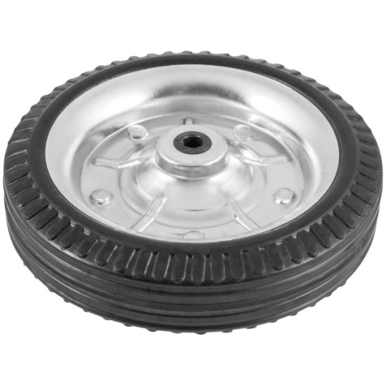 Колесо для тележки 145мм металлическое резина