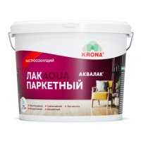 Лак акриловый для пола АКВАЛАК бесцветный 5л, арт.66360502