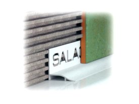 Профиль ПВХ SALAG для ванной подплиточный 1,85м белый 062101