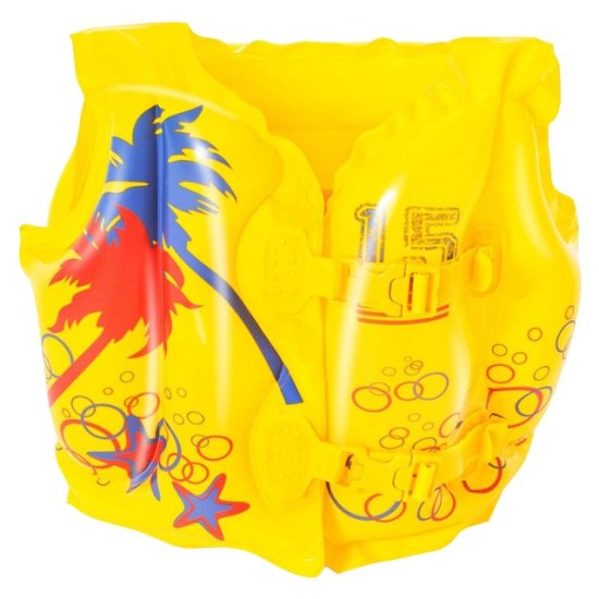 Жилет для плавания BESTWAY Тропики 41x30см тропический рисунок