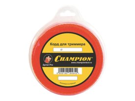 Леска для триммера CHAMPION Twisted Square 2мм 15м витой квадрат