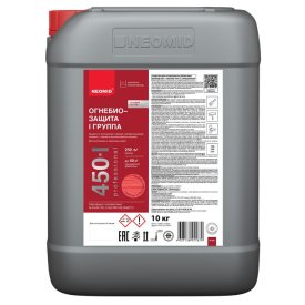 Состав огнебиозащитный NEOMID 450-1 10кг, арт.4607138451870