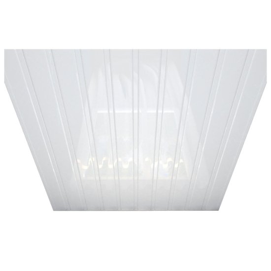 Потолок реечный MR.TEKTUM Classic 84R 1720х1520мм белый глянцевый