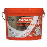 Покрытие декоративное PARADE Deco mediterra S60 белое 15кг, арт.0005753