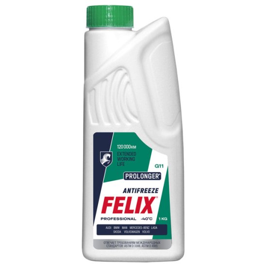 Антифриз FELIX Prolonger зеленый 1кг