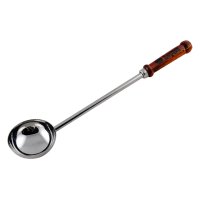 Ковш для бани 45см нерж. сталь