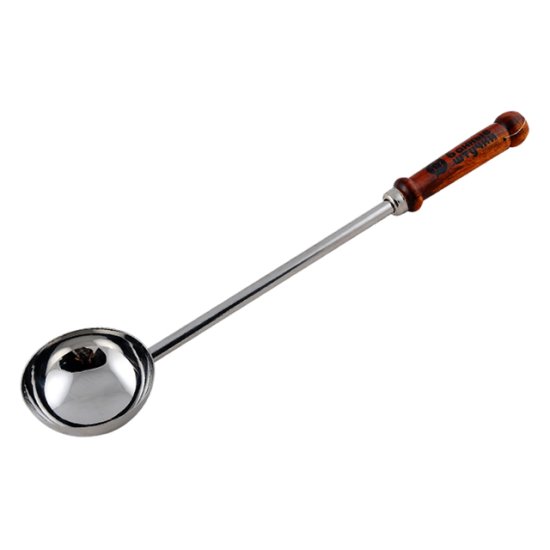 Ковш для бани 45см нерж. сталь