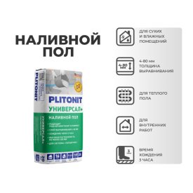 Ровнитель для внутр.работ PLITONIT Универсал универсальный 20кг