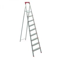 Девятиступенчатая стальная стремянка Biber 98109