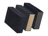 Губка шлифовальная TOOLBERG грубая 100x70x25мм зерно 60, арт.2209003