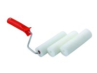 Валик с ручкой KORVUS с 2 шубками поролон 140мм, арт.0306140