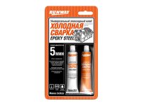 Клей-шпатлевка эпоксидная RUNWAY Холодная сварка двухкомп 2х28,3г
