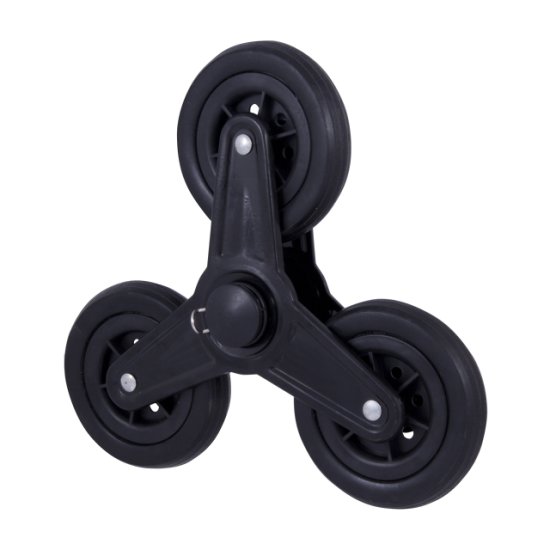 Колесо для тележки 88мм 3шт комбинированное пластиковое